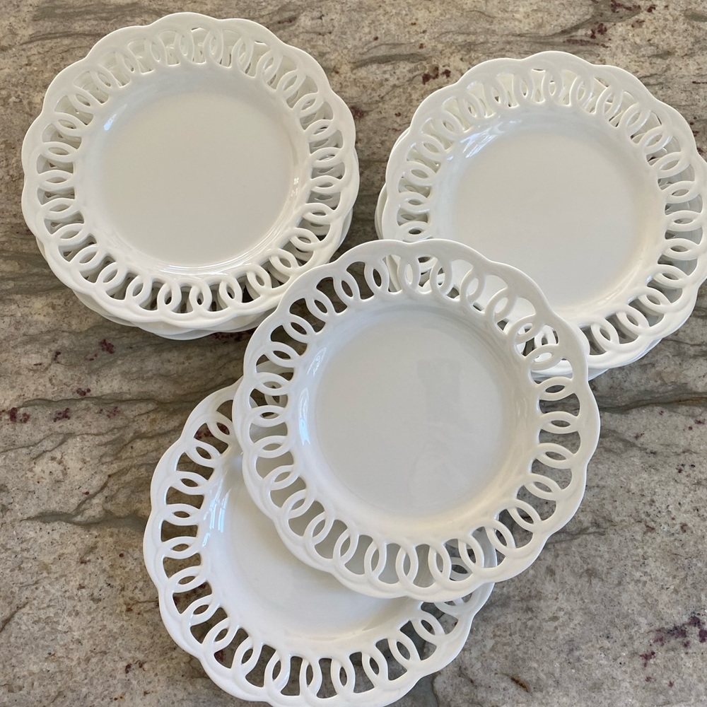 Williams Sonoma porcelain salad/dessert plates